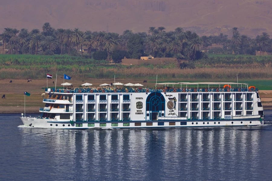 MS Nile Goddess: crucero por el Nilo