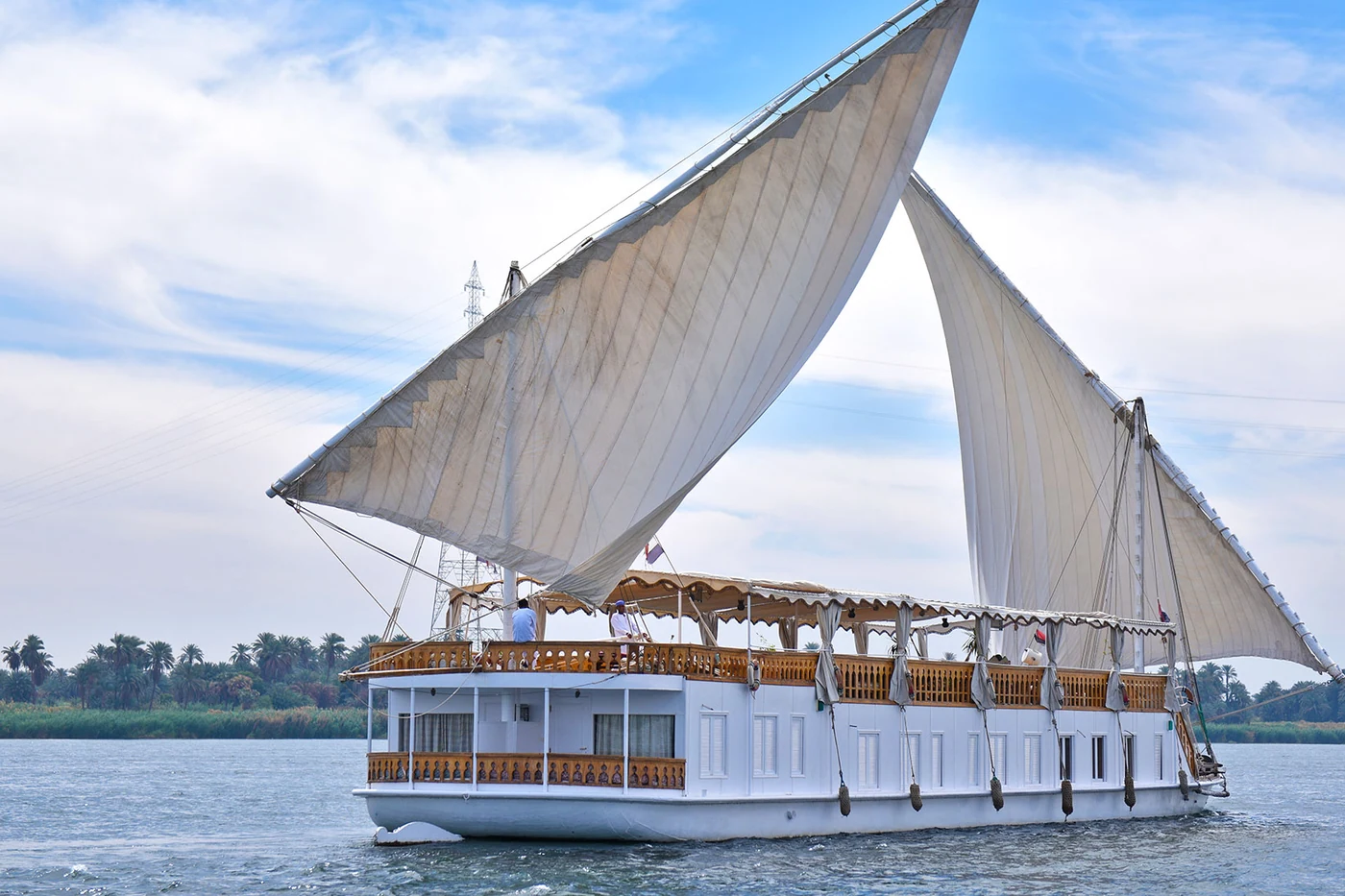 Assouan: crucero dahabiya por el Nilo