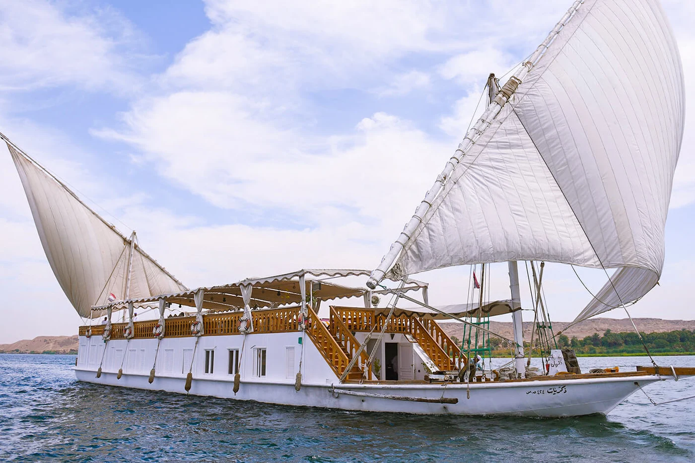 Jasmine: crucero dahabiya por el Nilo