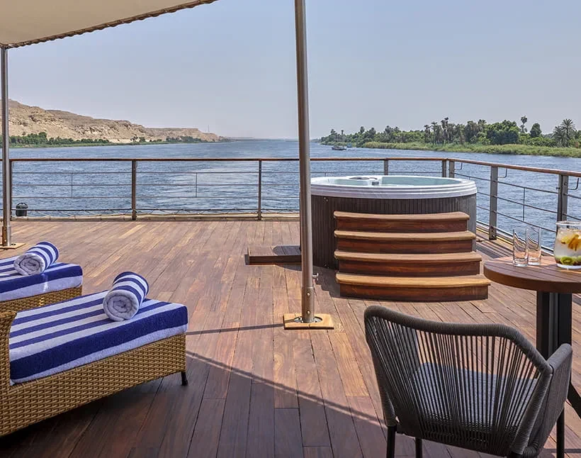 Oberoi Zahra: crucero por el Nilo