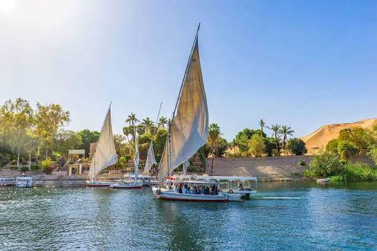 Privado en Faluca por el Nilo en Luxor
