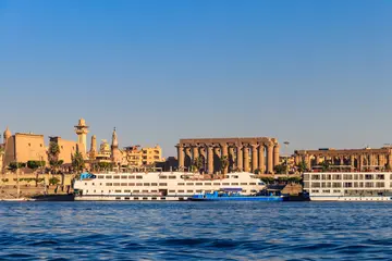 Luxor Temple and the Nile riverfront
